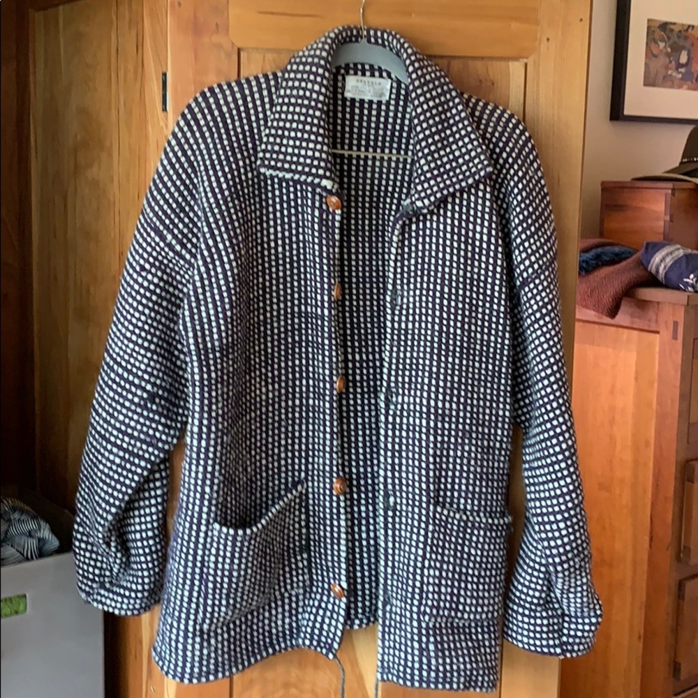 Otavalo Wool Jacket Large Hand Made